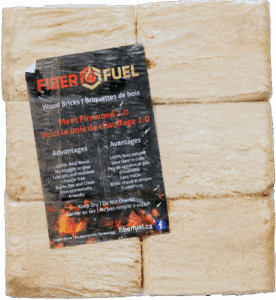 Fiber Fuel Bricks